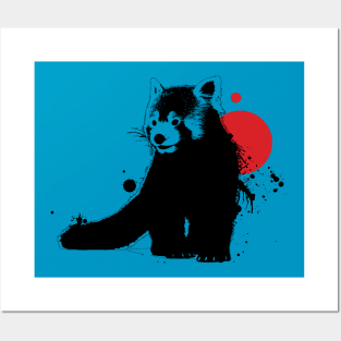 Red Panda Posters and Art